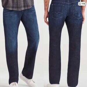 7 for all mankind austyn straight leg jeans, size 36